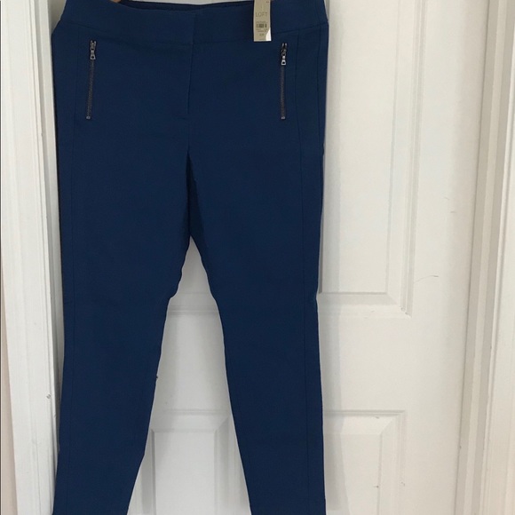 Ann Taylor loft skinny zip pocket ankle pants - Picture 4 of 6